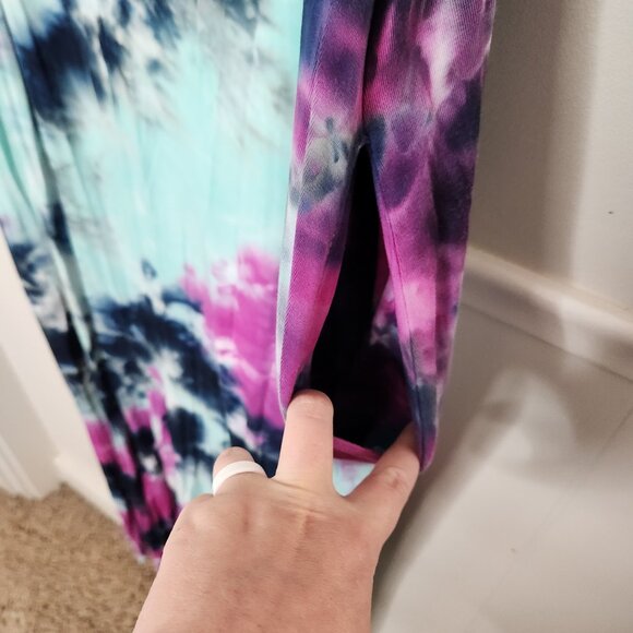 TORRID Comfy Boho Tie Dye Super Soft Culotte Jumpsuit - Picture 4 of 8